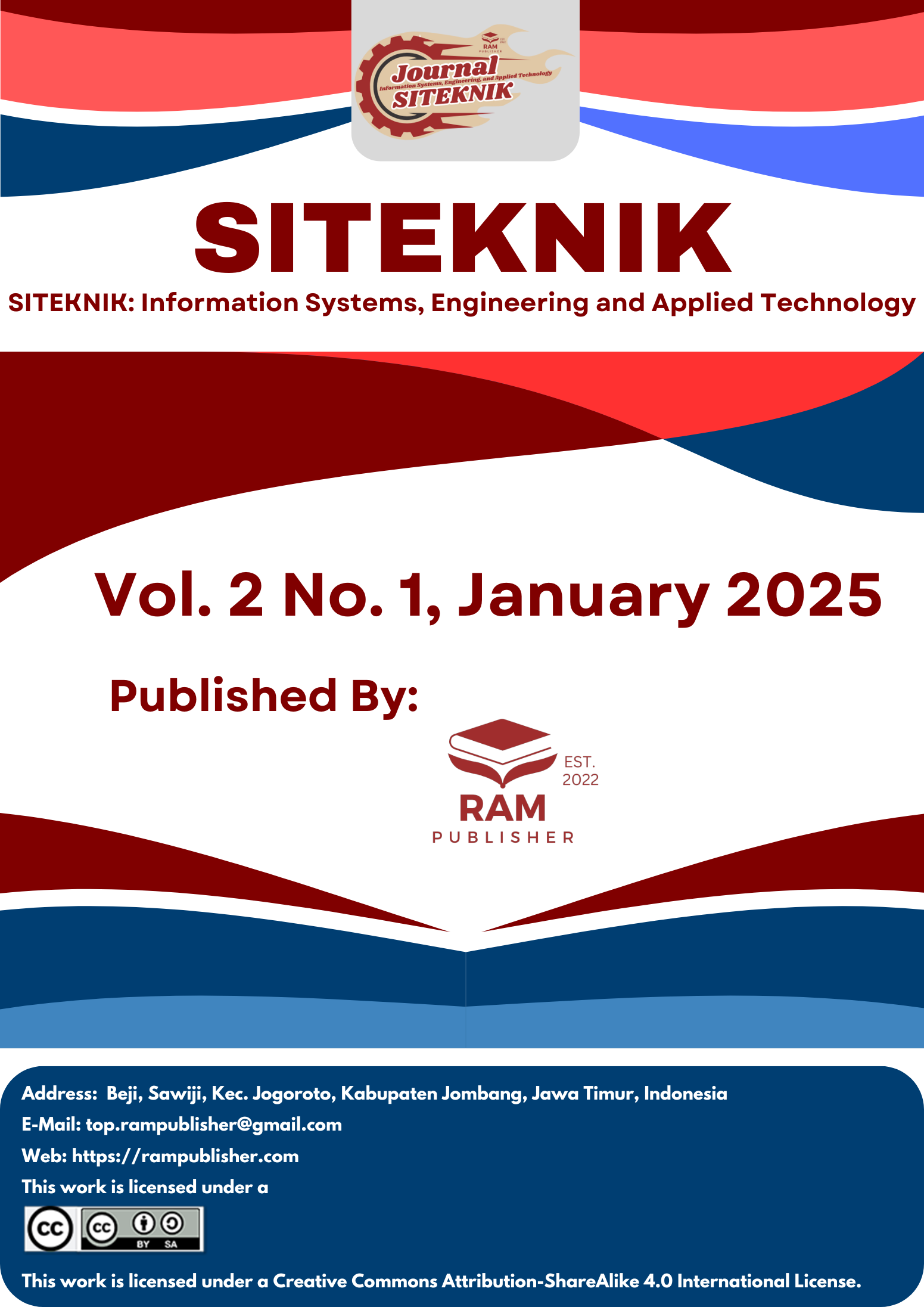 SITEKNIK journal edition Vol. 2, No. 1 January 2025